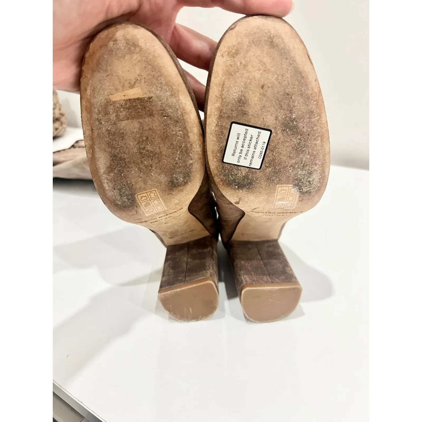 Vintage Sigerson Morrison Suede Over The Knee - Image 7