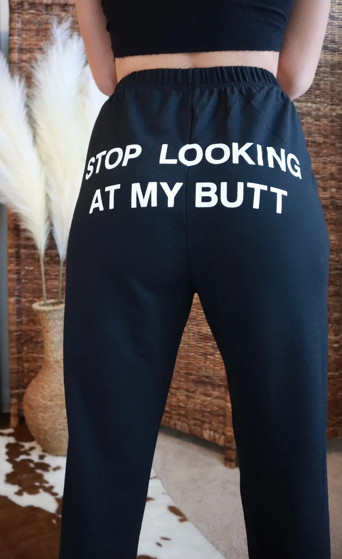 11th Statement Stop Looking At My Butt Sweatpants  - Image 4