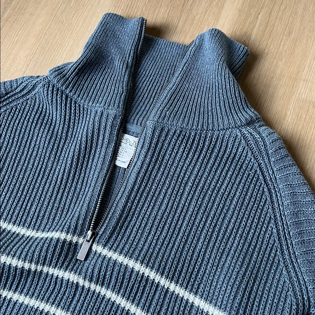 Rachel Zoe Blue Knit Sweater - Image 3