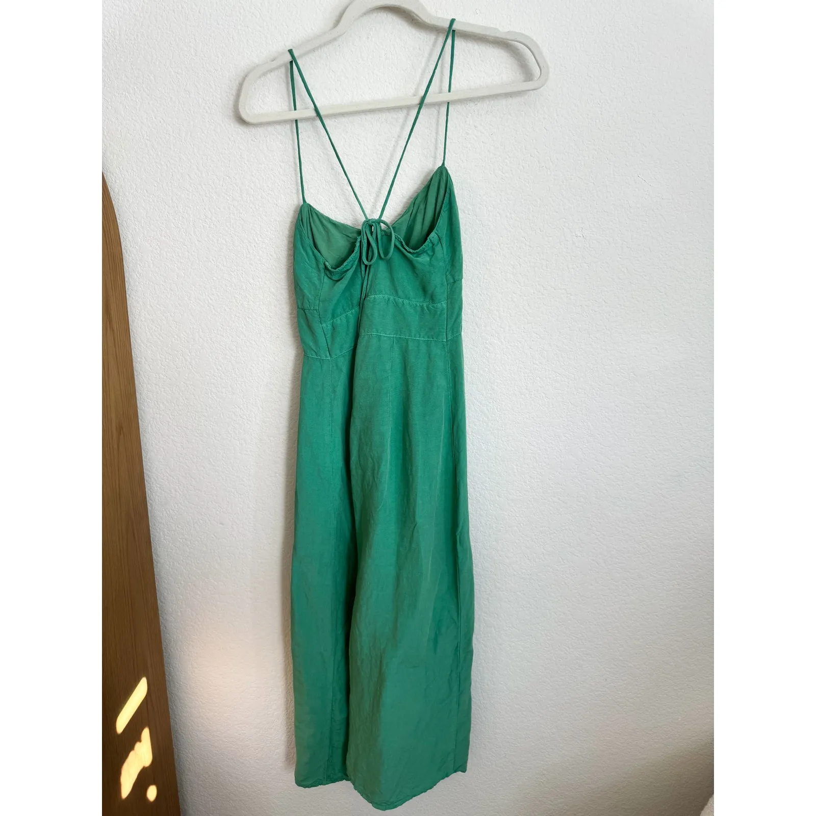 Zara Green Midi Dress - Image 3