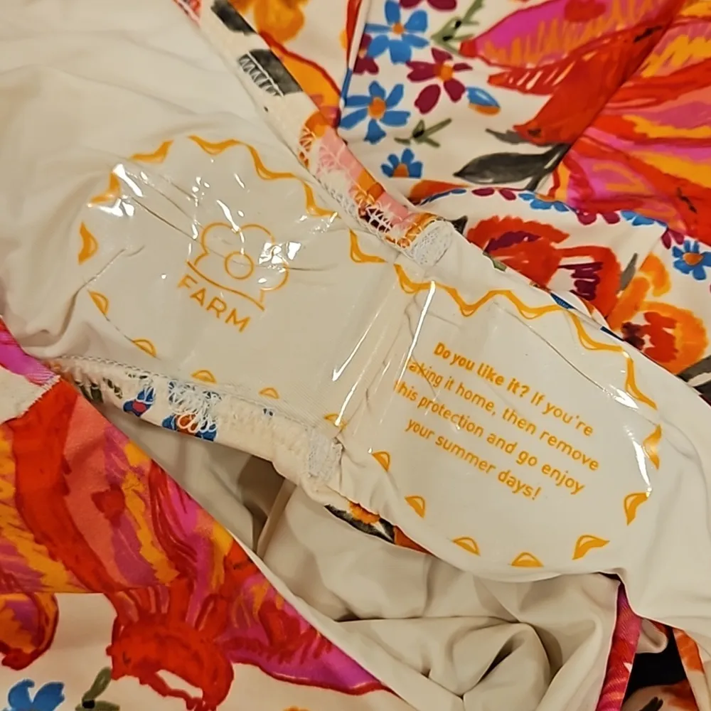 💕FARM RIO💕 Spring Bananas One Piece Swimsuit ~ Spring Bananas Print XS NWT - Image 16