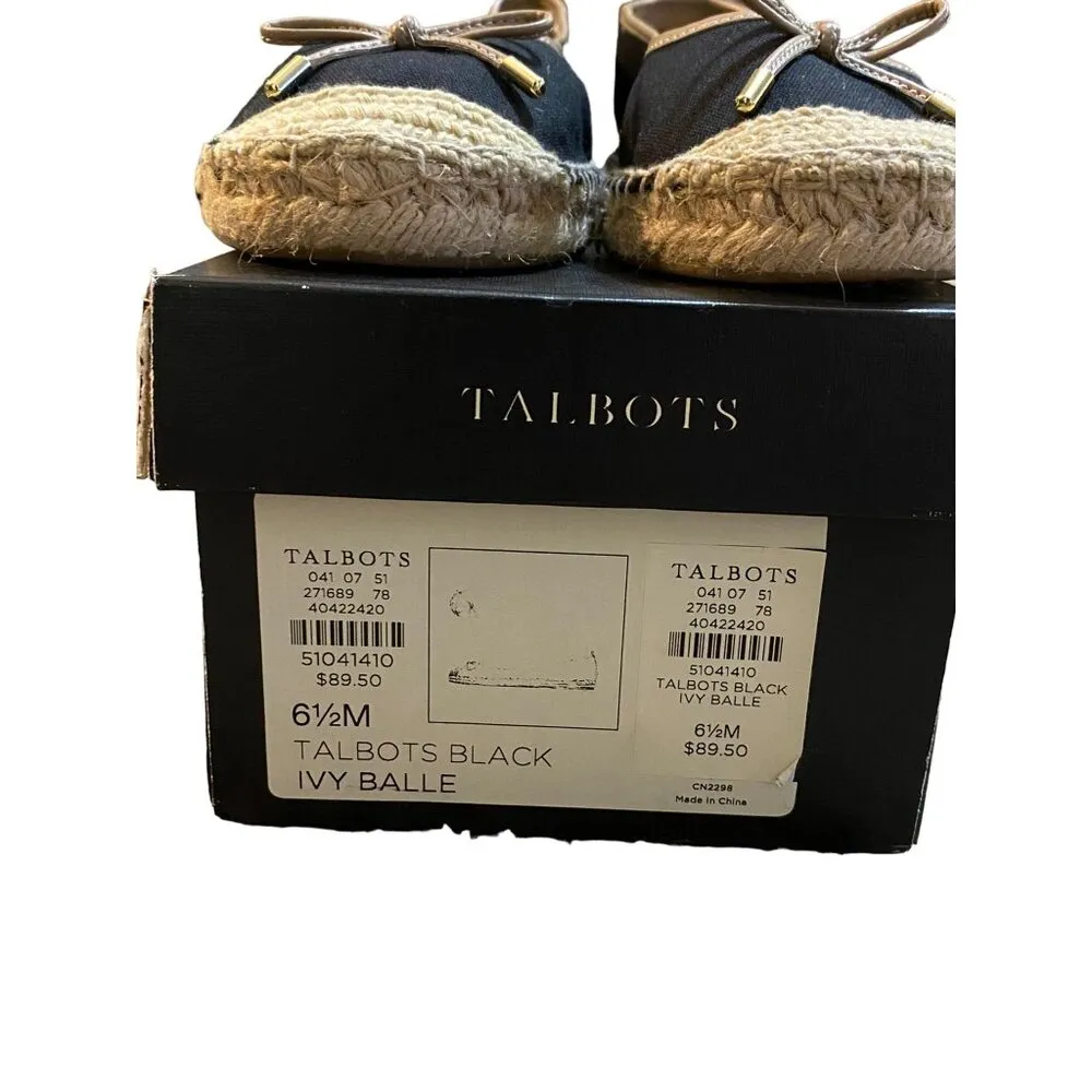 Talbots Ivy Balle Shoes Womens 6.5M Used Excellent Used Condition Original Box - Image 2