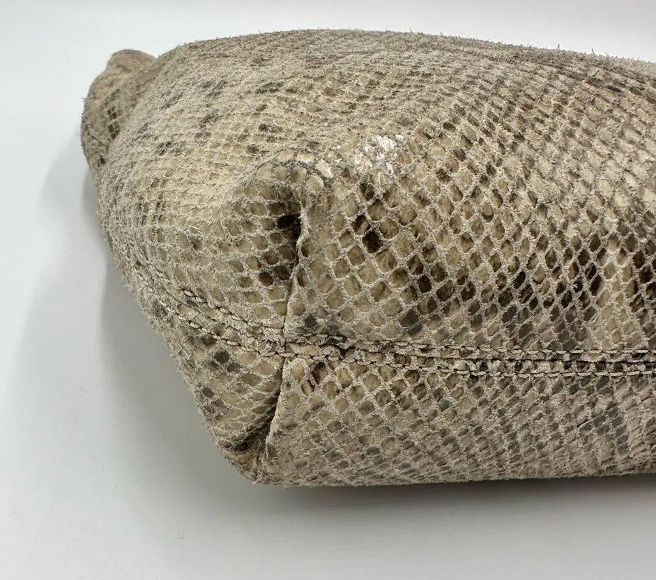 MICHAEL KORS FAUX SNAKE SKIN SHOULDER BAG - Image 4