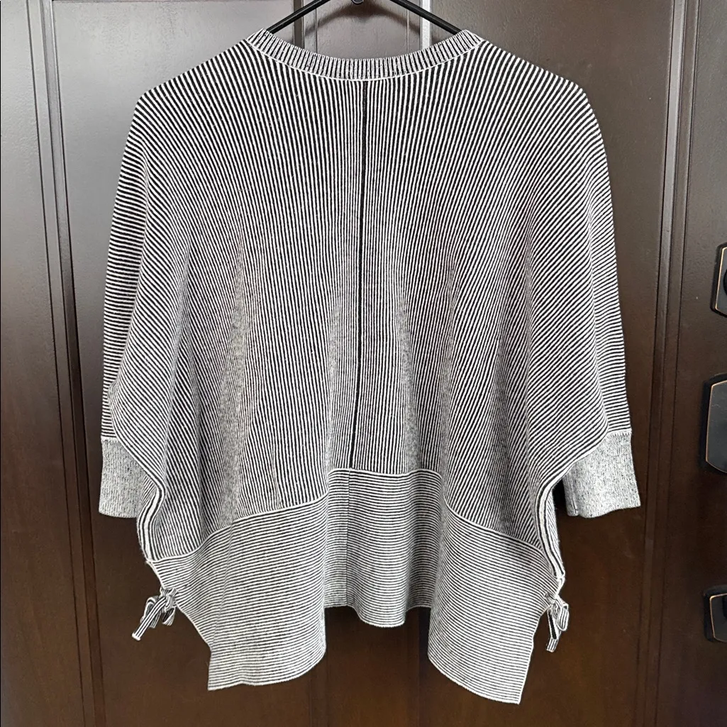 EUC CAbi Cupid’s Zip Front Striped Sweater Generous XS - Image 8