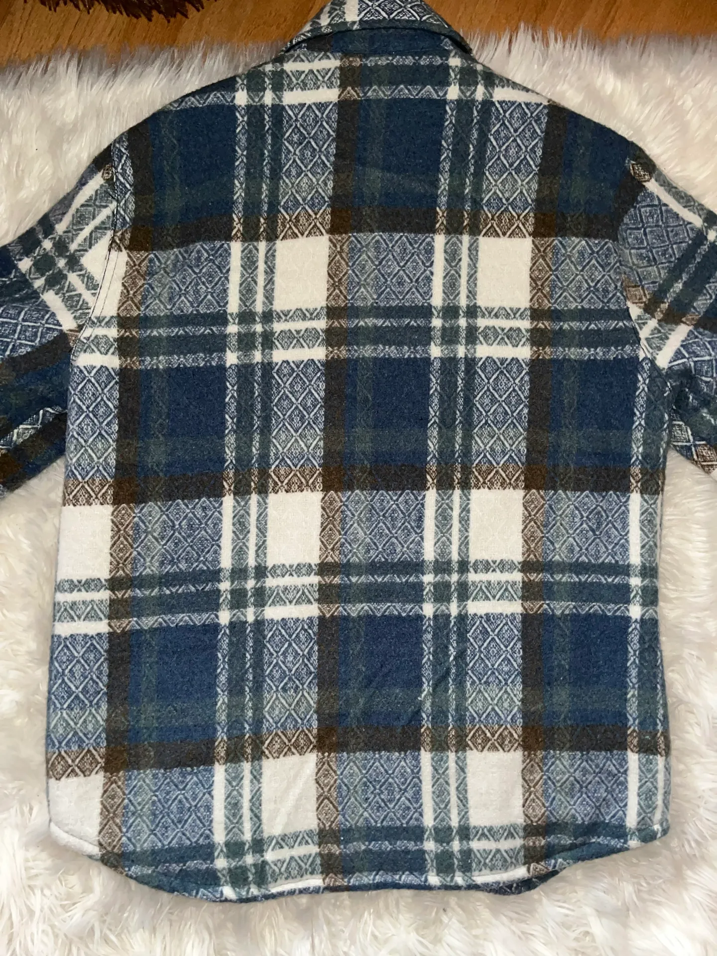 Lucky Brand Plaid Wool Shacket - Image 4