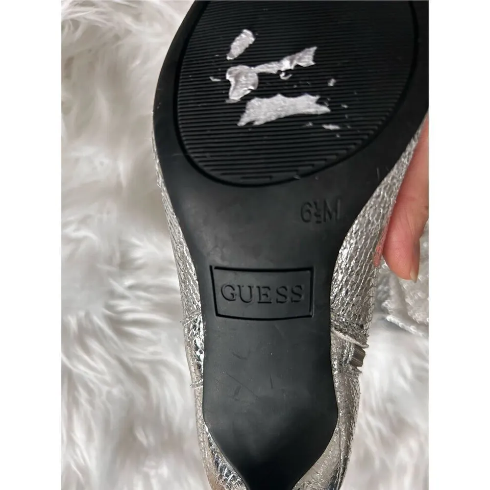 Guess shiny booties size 6.5 new western like - Image 5