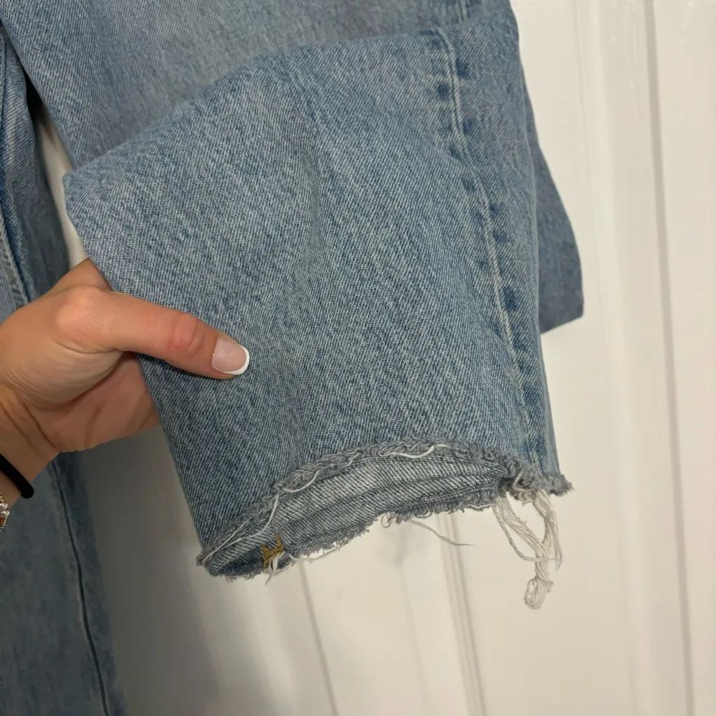 ZARA  Button Fly Jeans - Image 6