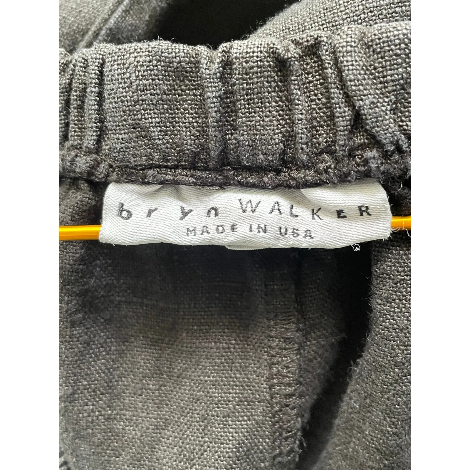 Bryn Walker Black Pullon Pants Lagenlook Balloon Barrel Leg Size Small - Image 5