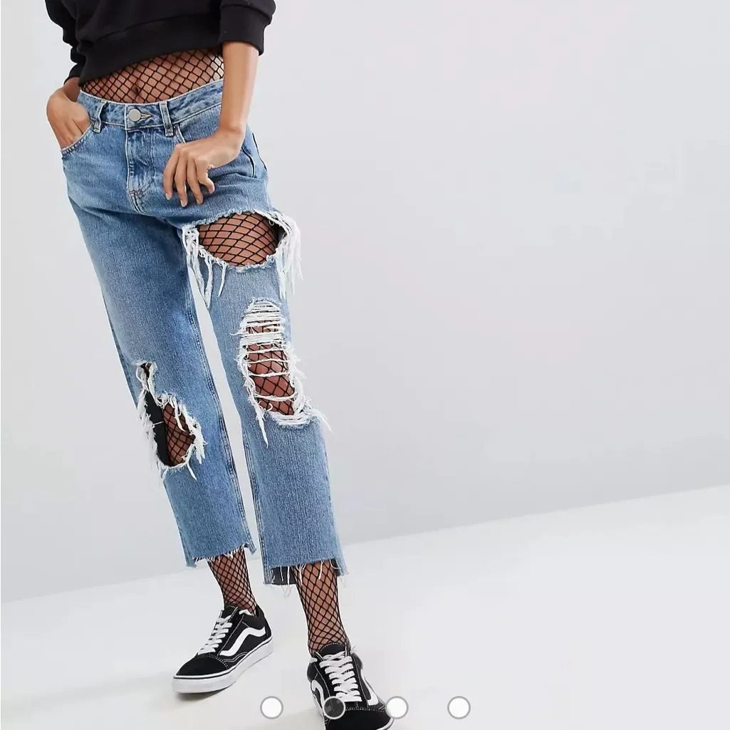 ASOS  DESIGN medium fishnet tights - Image 4