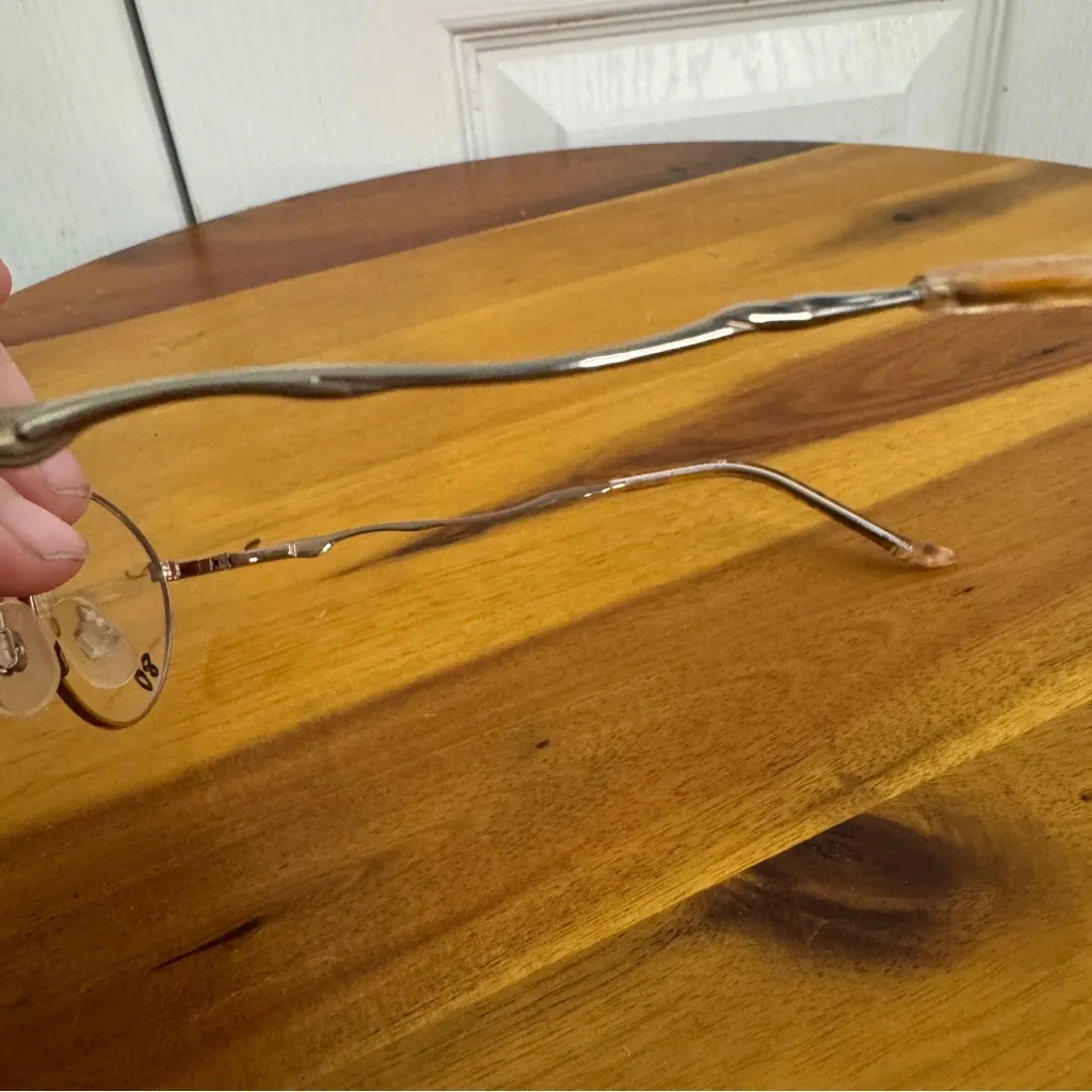 Expressions Collection C3 1047 full rim wire eyeglasses frames 49 19 135 Silver - Image 4