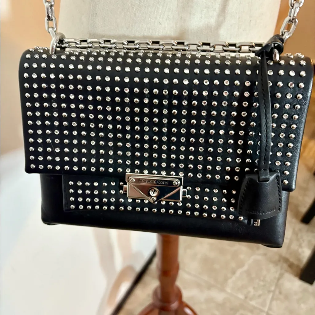 Michael Kors Cece Medium Leather Convertible Shoulder Bag - Image 9