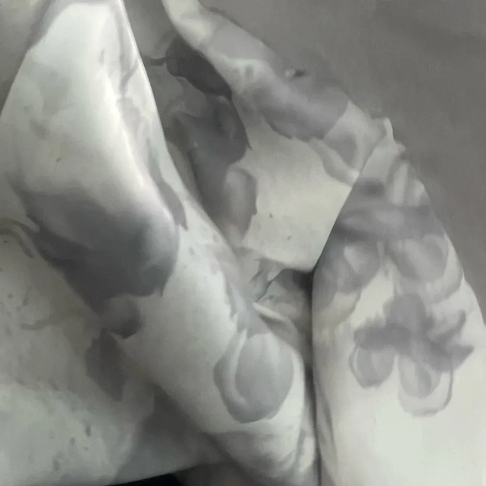 Soia + Kyo Collarless Zip Front Suede Jacket Gray Size US Small - Image 10