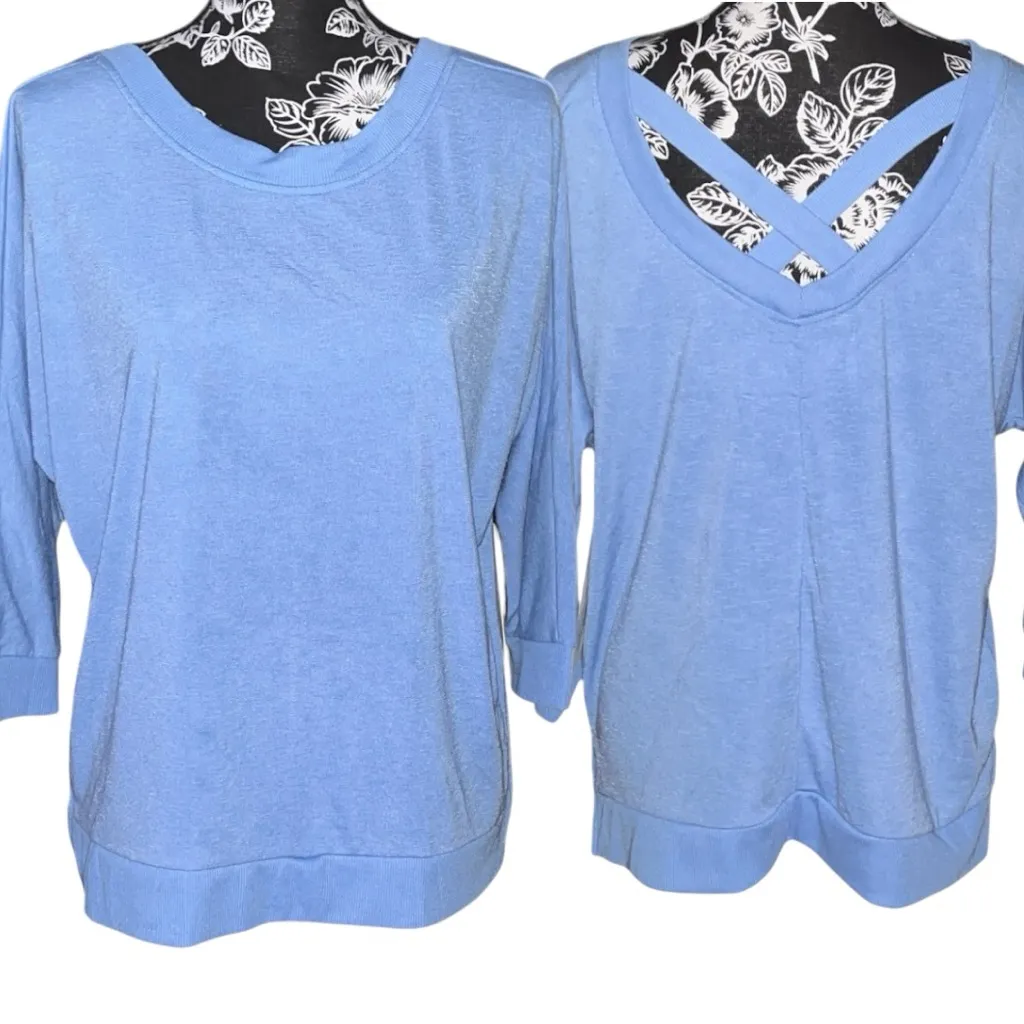 Size L: The Sweatshirt Project Criss Cross Sweatshirt - Image 2