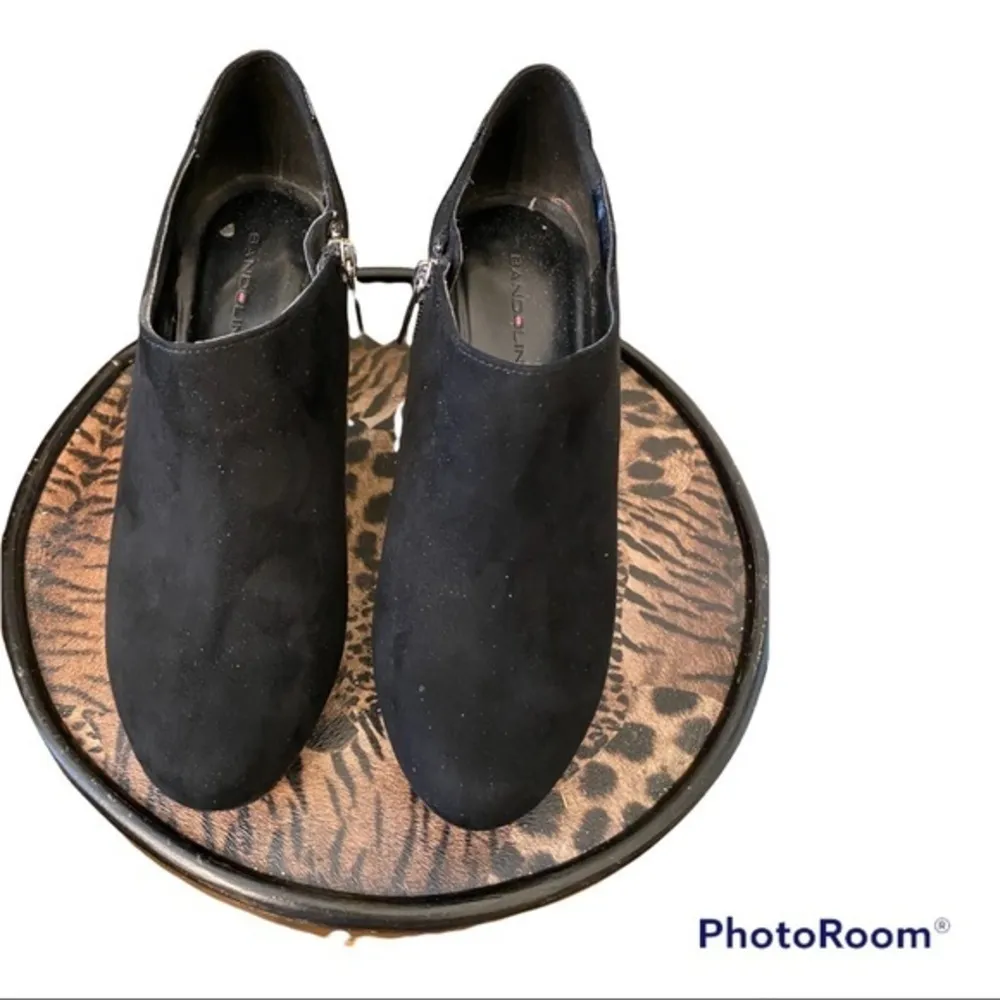 Bandolino Cardinal Suede Ankle Booties Size 7 - Image 3