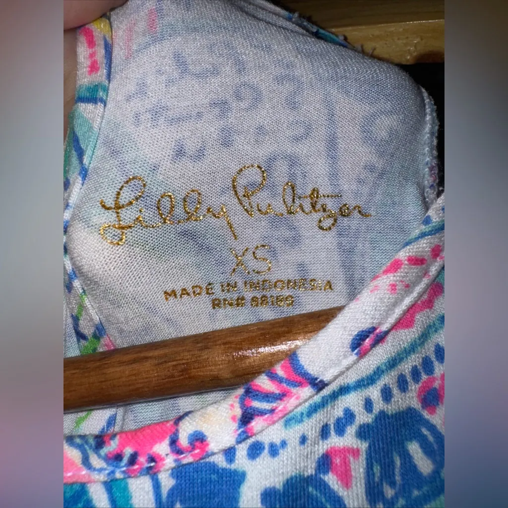 Lilly Pulitzer Size XS Dayley Romper Pop Up Wish You‎ Were Here - Image 4