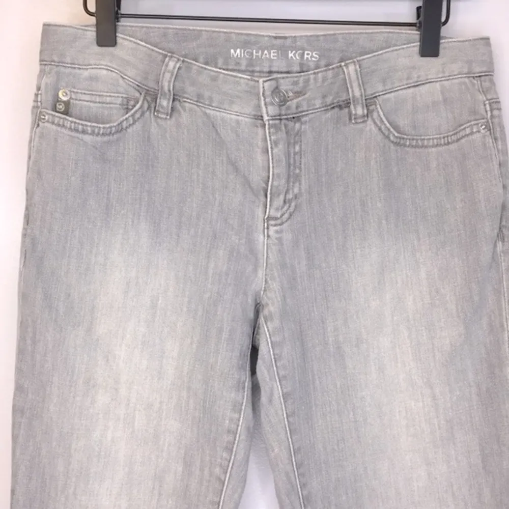 Michael Kors Grey Jeans Size 4 - Image 3