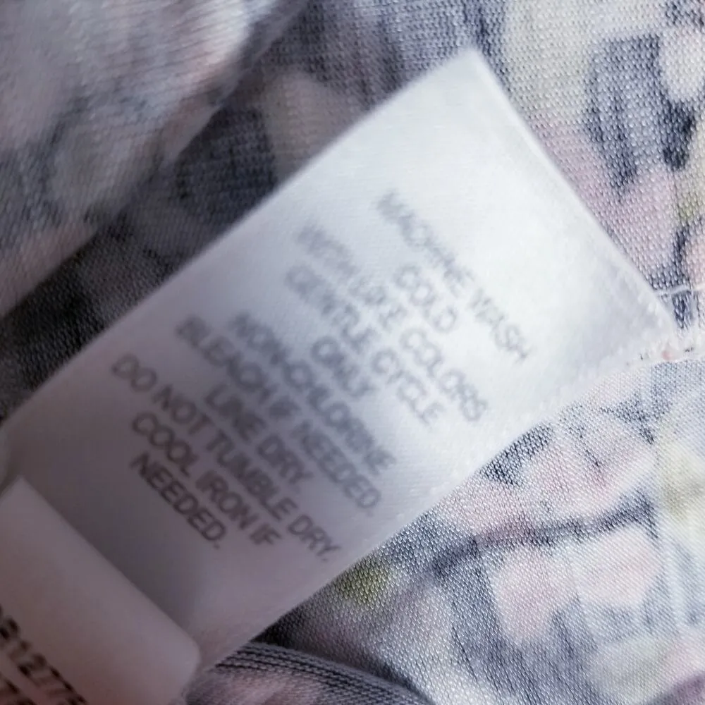 J. Jill Women size 1X Ditsy Floral Print Maxi Dress Multicolored - Image 8