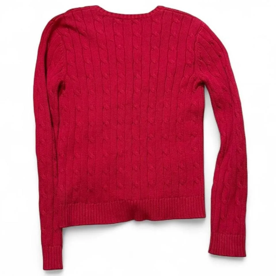 Vintage‎ Chaps Cable Knit Sweater - Image 4