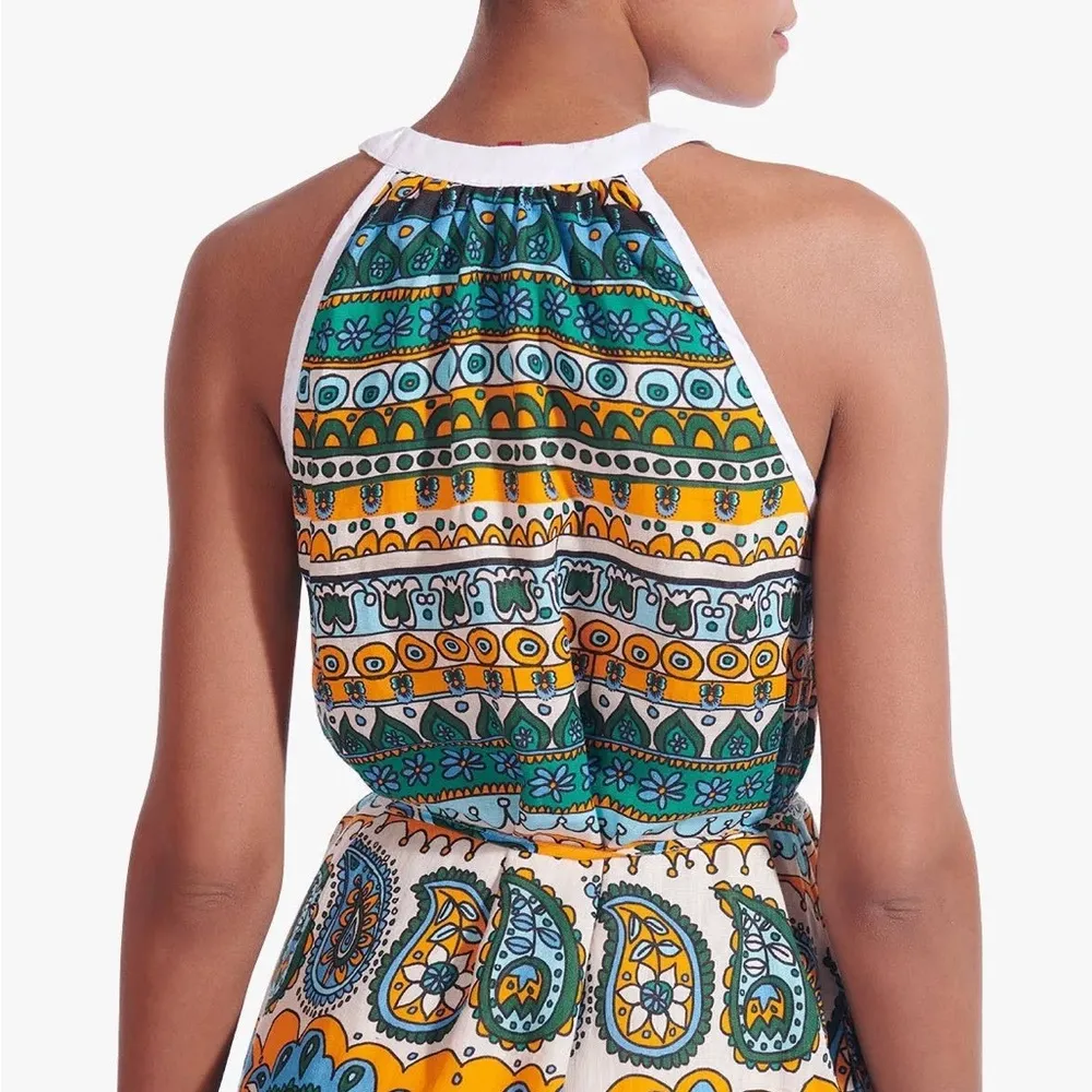 Lisette Paisley Print Maxi Dress, Size S New w/Tag Retail $395 - Image 9