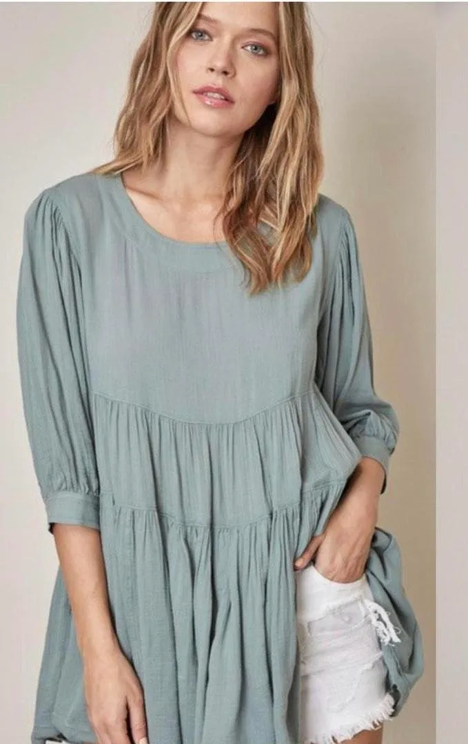 Mustard Seed Sage Tunic - Image 2