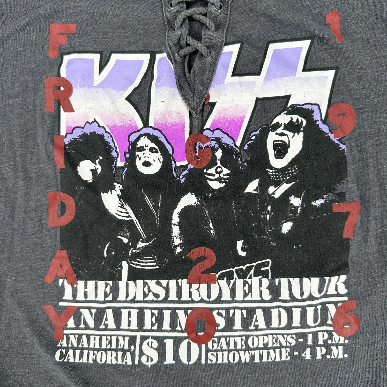 Distressed Heavy Metal Rock Band T - Image 5