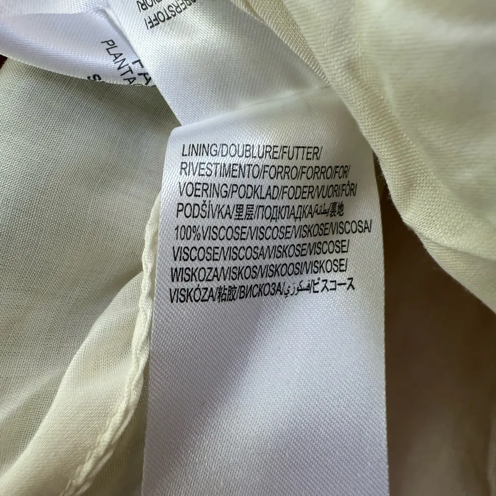 Farm rio White Spring Forest Mini Skirt size xs - Image 5