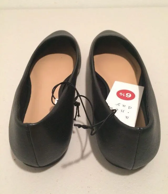 Black Flats, Size 6 1/2 - Image 3