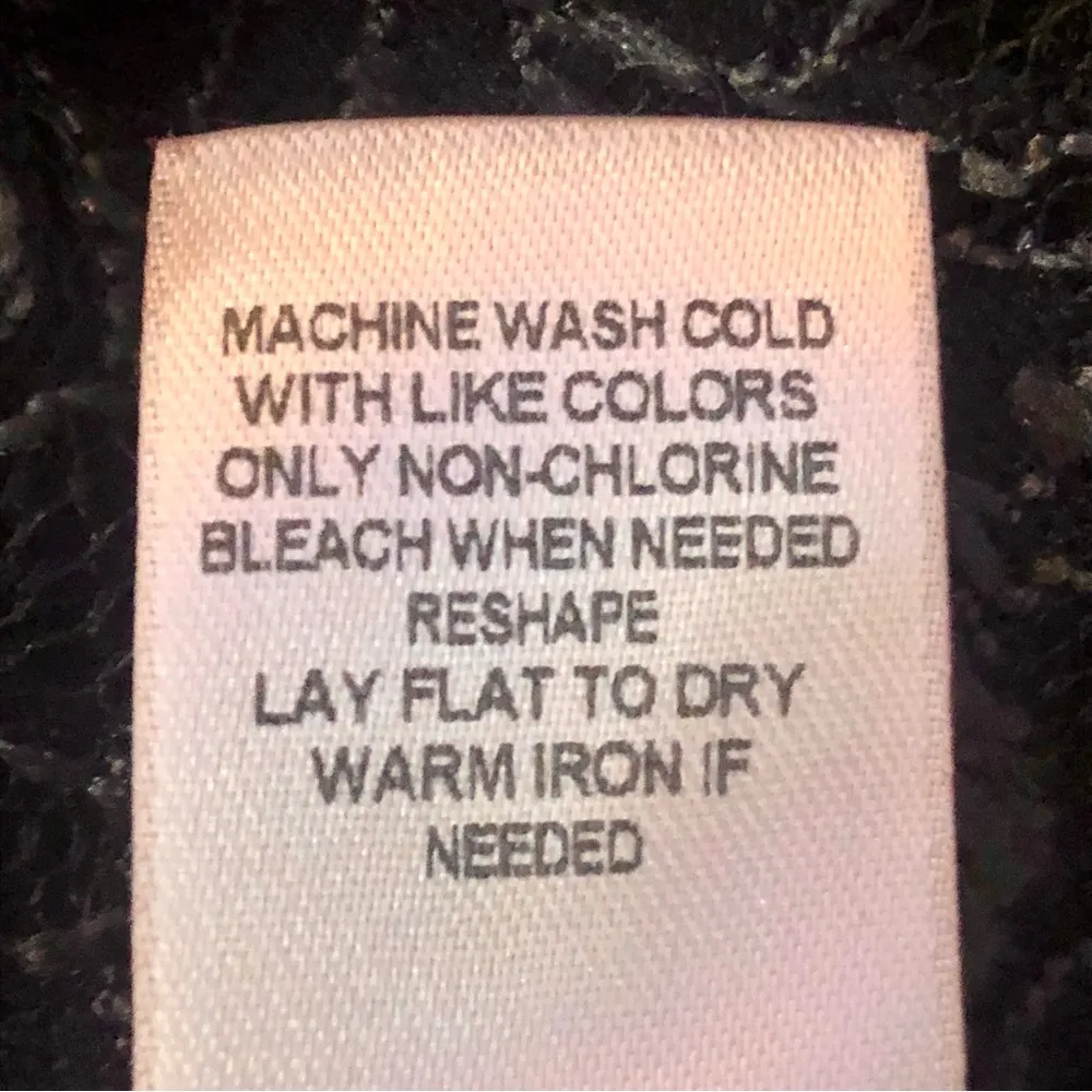 Maurices Sheer Lace Blouse Womens M Used Black Gray - Image 7