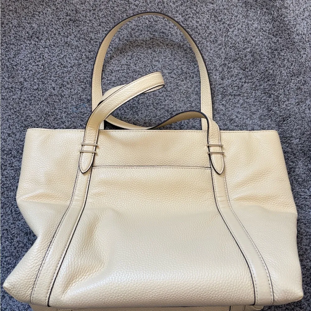 Kate Spade Yellow Leather Bag - Image 3
