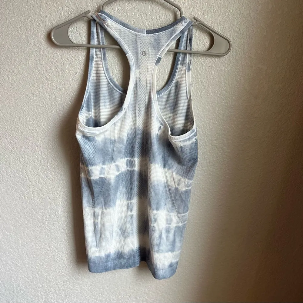 Lululemon Swiftly Tech Tank Blue Tie Dye - Image 7