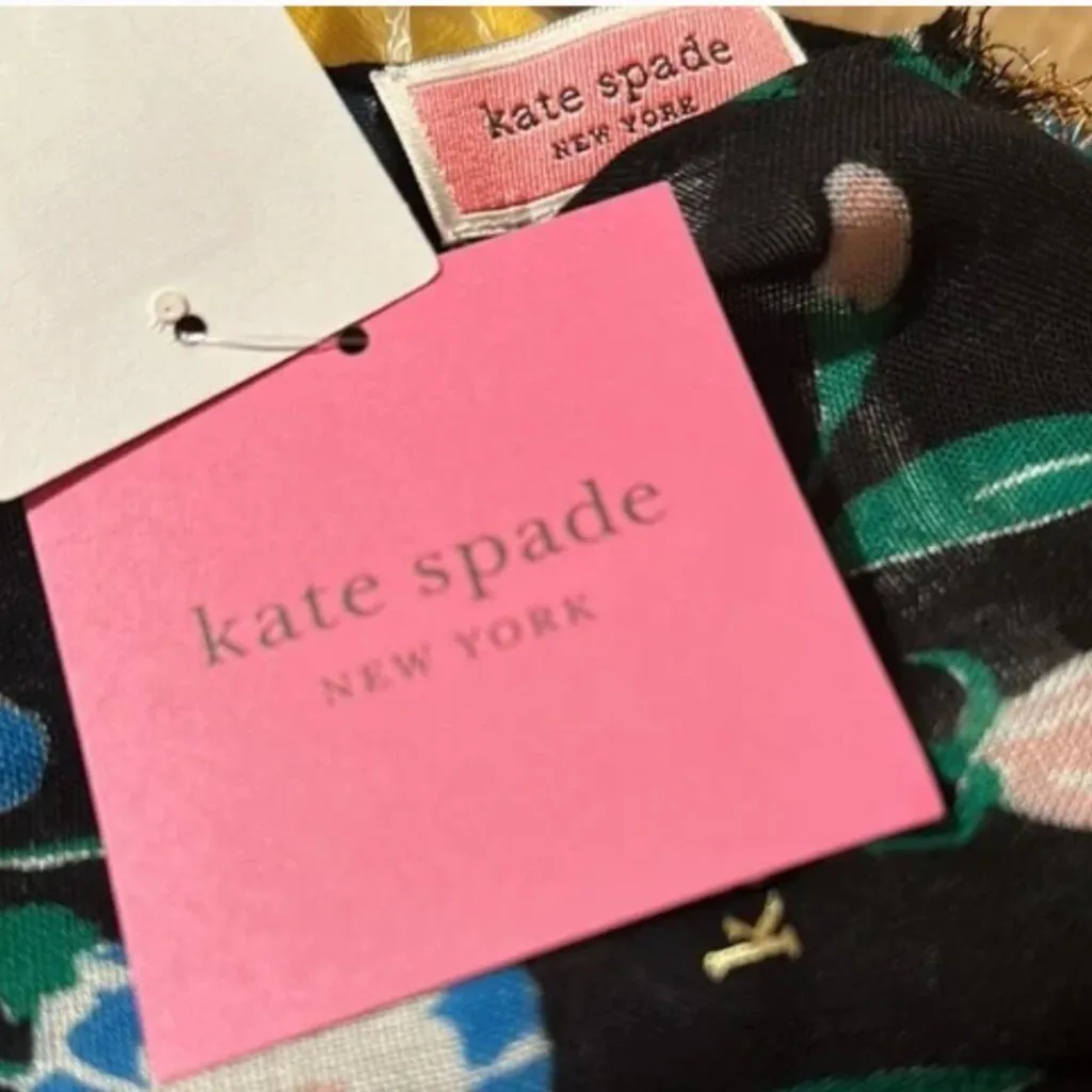 kate spade new york floral garden oblong scarf - Image 5