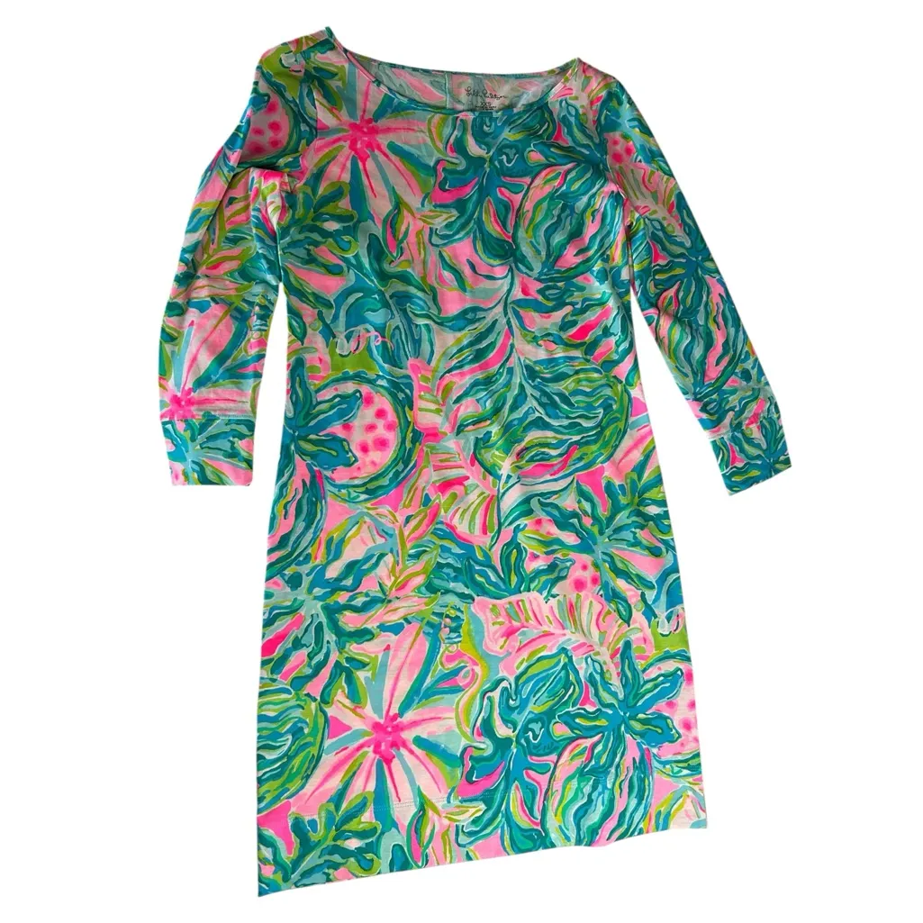 Lilly Pulitzer One in a Melon Marlowe Dress XXS NWOT 3/4 Sleeves | Style 004951 - Image 14
