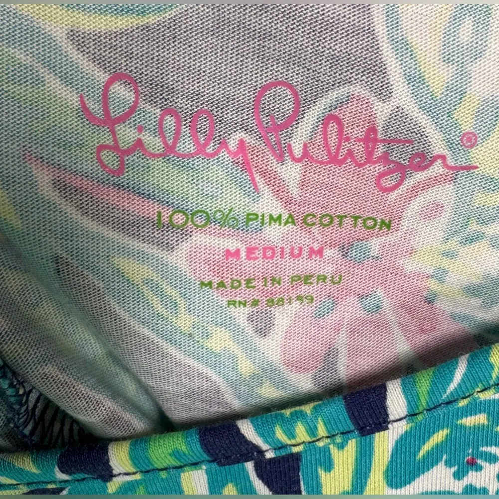 Lilly Pulitzer Marlowe T-Shirt Dress- Size Medium - Image 5