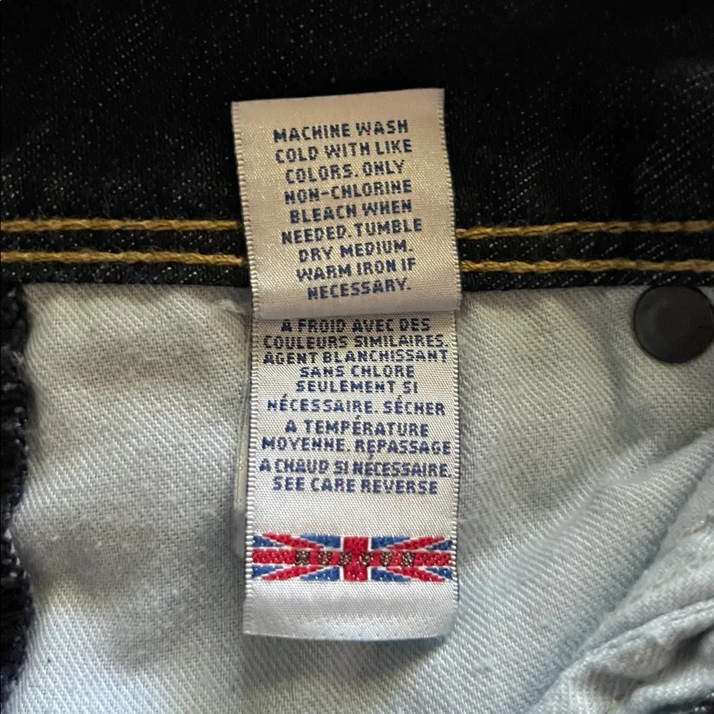 Hudson Jeans Straight Slim Mid Rise Size 27 - Image 13