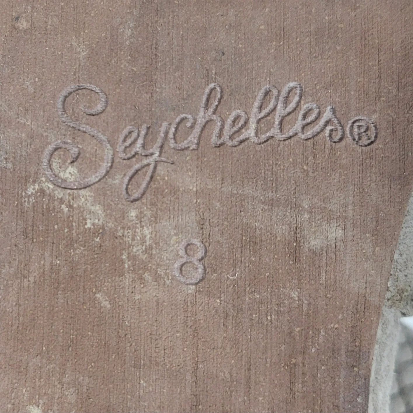 Seychelles Womens Ankle Boots 8 Gray Taupe Suede Leather Side Zip Block Heel - Image 8