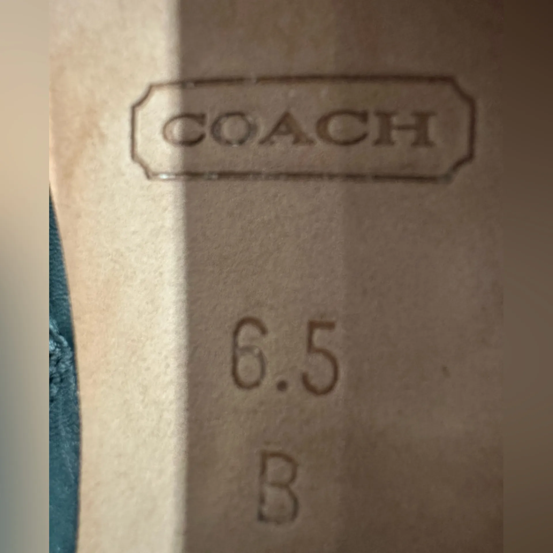 COACH SANDRA CALF BLACK LEATHER OPEN TOE‎ STRAPPY HEELS PLATFORM Size 6.5 - Image 15