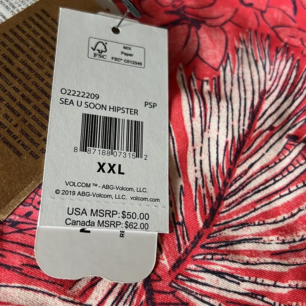 New Volcom bikini bottom size xxl - Image 4