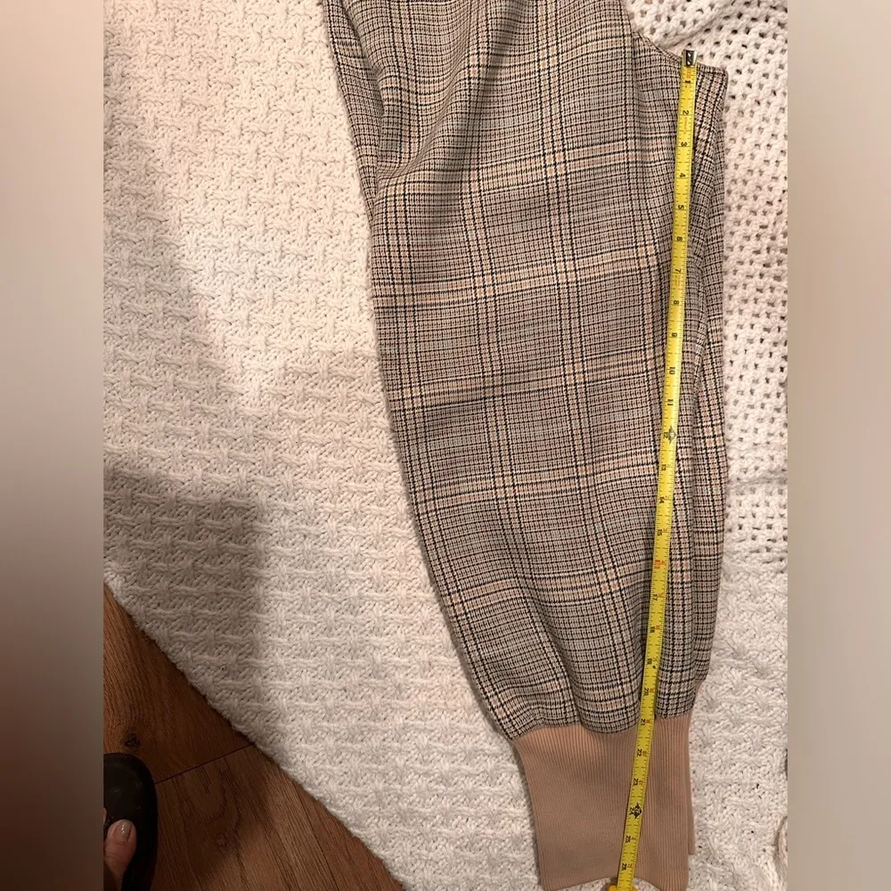NEW Anthropologie Maeve Plaid Cuff
Leg Pants Womens Size 8 with Belt - Image 15