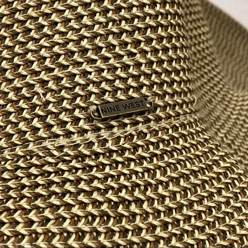 Nine West Floppy Straw Hat - Image 12