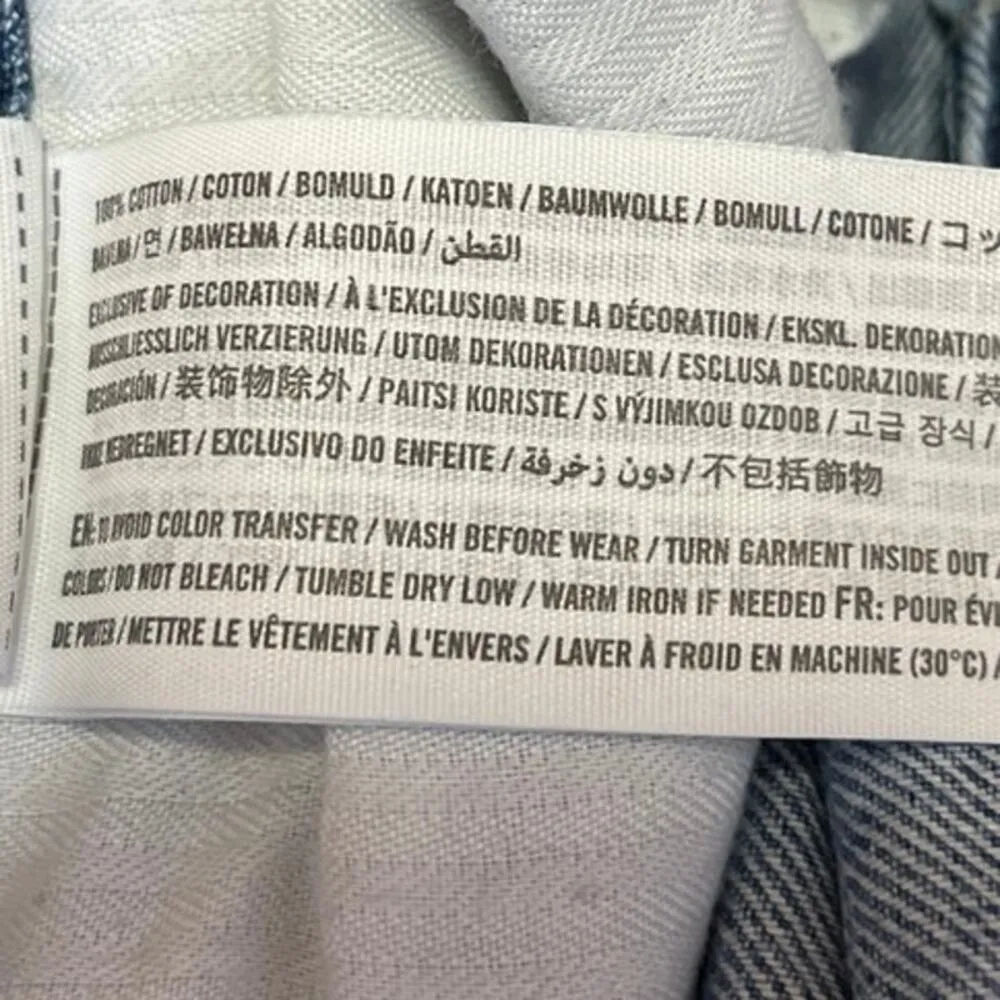 Abercrombie & Fitch Ames Low Rise Distressed Skinny Slim Boyfriend Denim Jeans 0 - Image 5