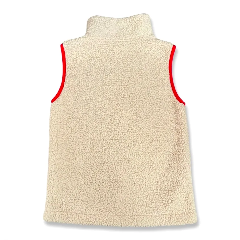 PINK Victoria’s Secret Sherpa Full Zip Fleece Vest.  XS - Image 4