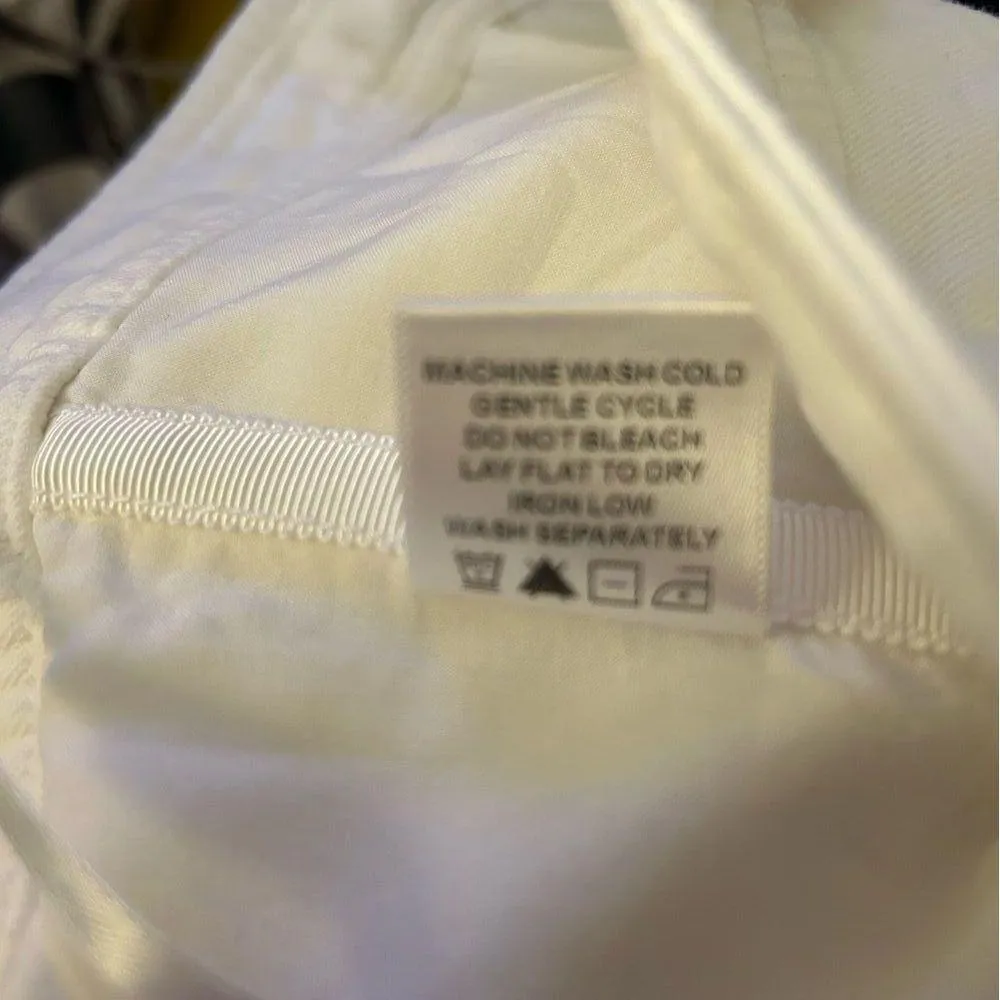 Lovers and Friends Revolve Brighton Crop Top in Bone White Size Small - Image 6