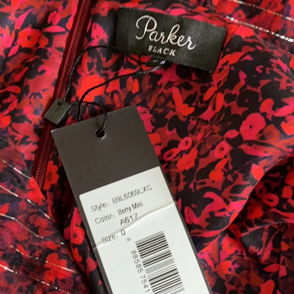 Parker Carole V-Neck Long-Sleeve Side-Drape Dress - Image 7