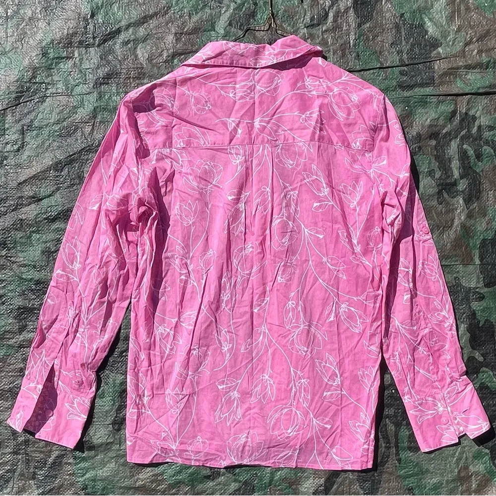 Pink Button Down Shirt - Image 2