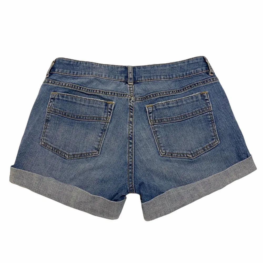 Gap  Vintage Denim Jean Cuffed Shorts Size 4 | 27 - Image 2