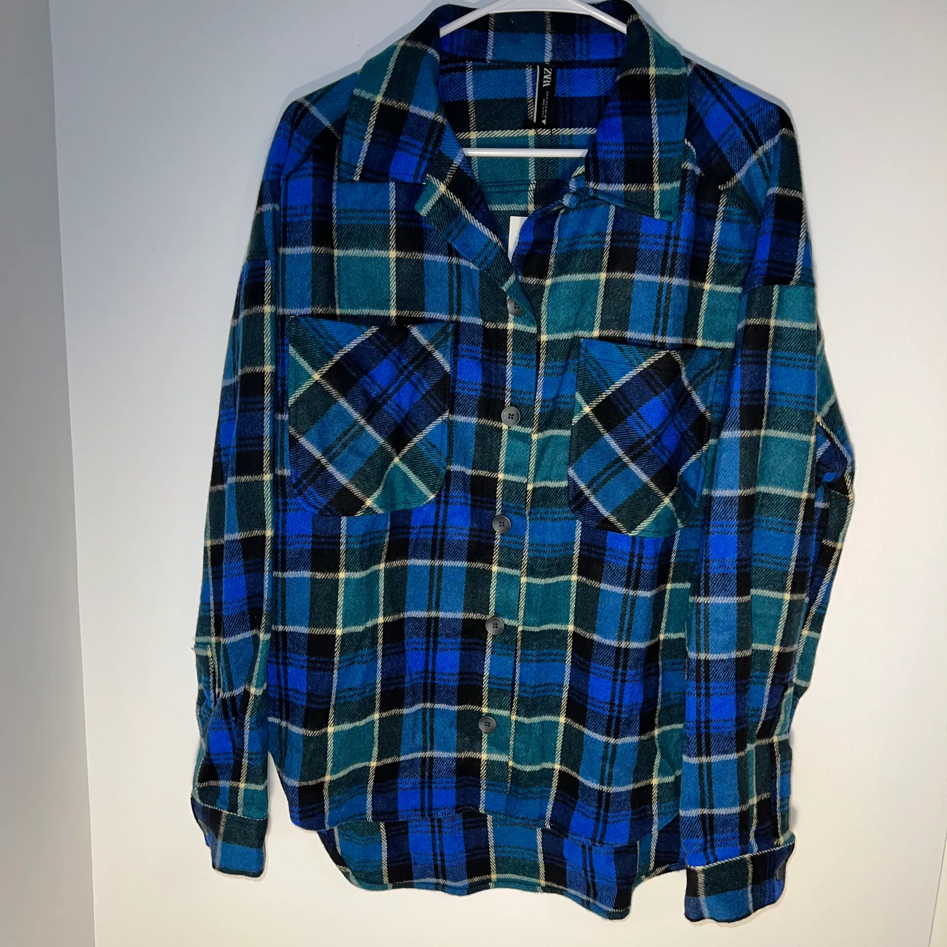 High Low Plaid Shirt - Image 3