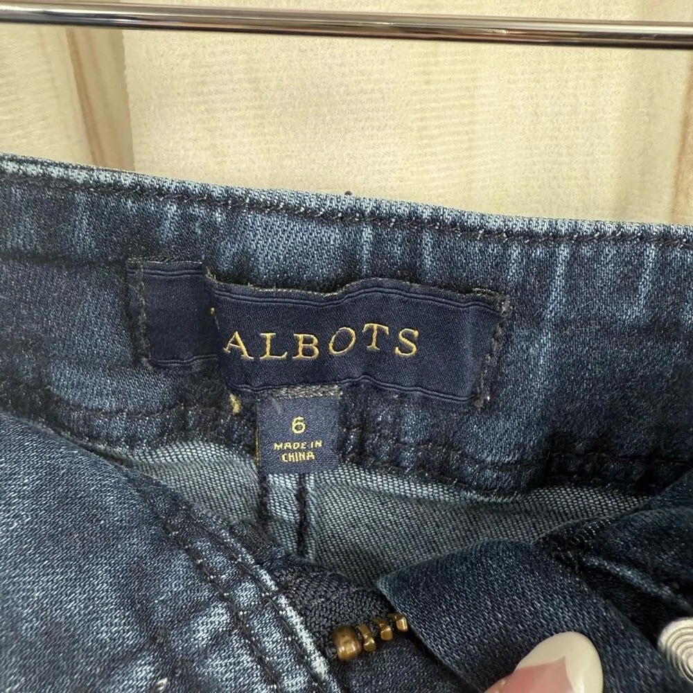 Talbots Women’s 6 Blue Denim Skirt - Image 2