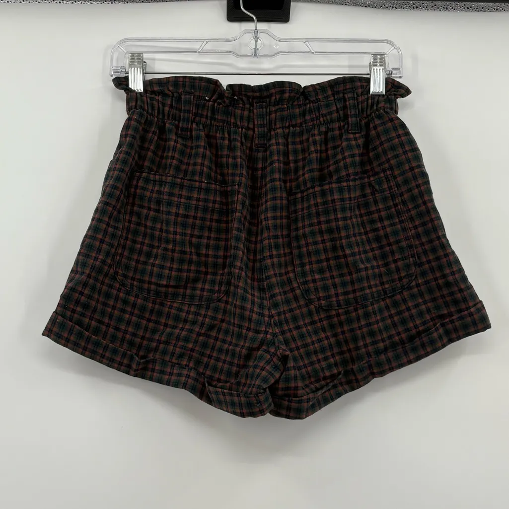 American eagle green plaid shorts‎ 4 - Image 2