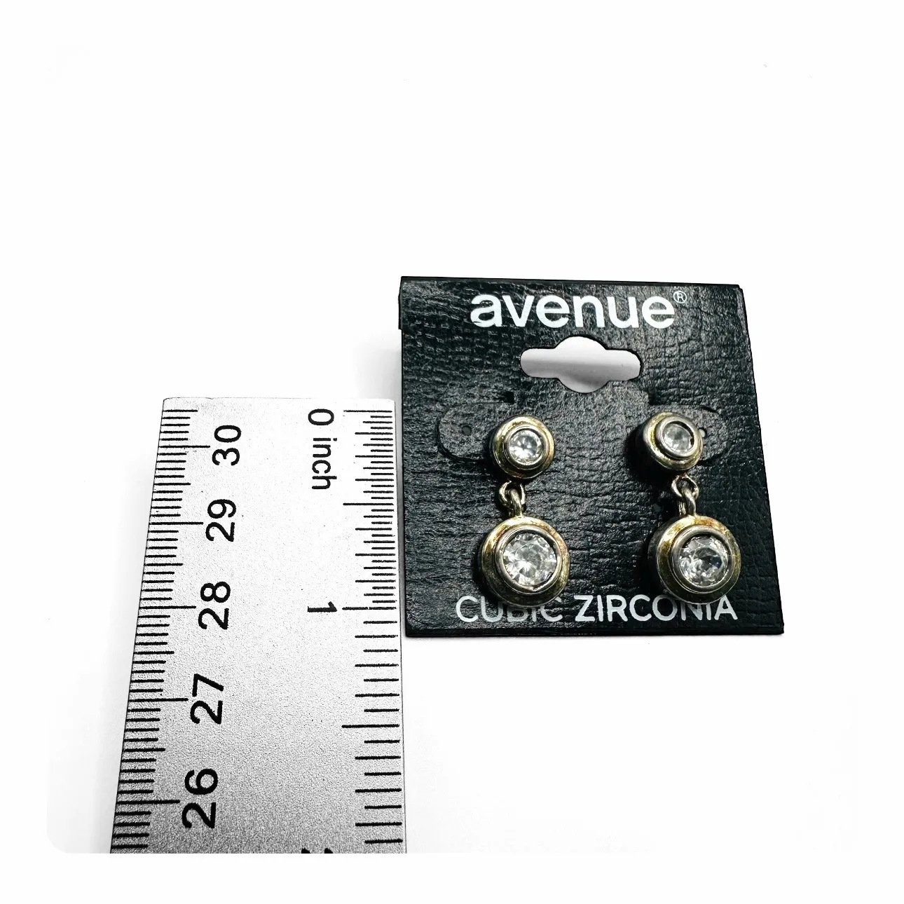 NWT Vintage Avenue Cubic Zirconia Dangling Earrings Multiple - Image 10