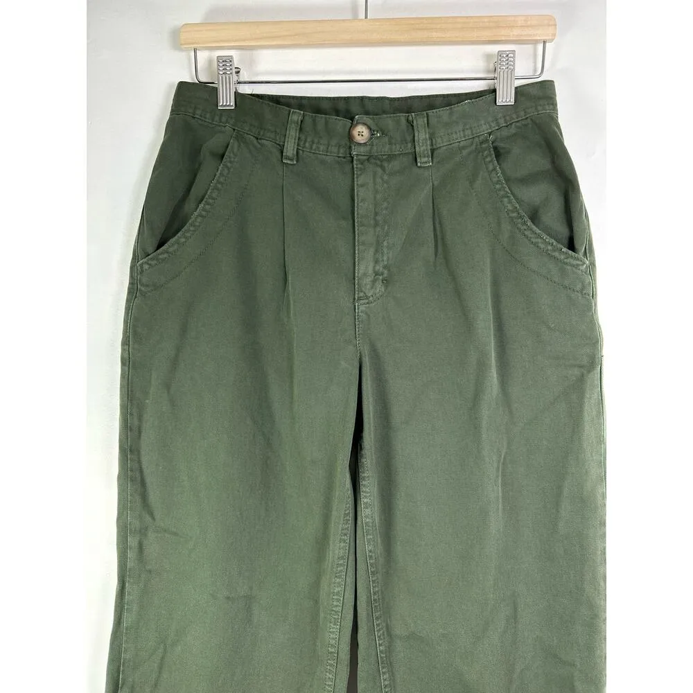 Free People Cya Later Skate Trouser Pants Forest Green Size 0 - Image 5